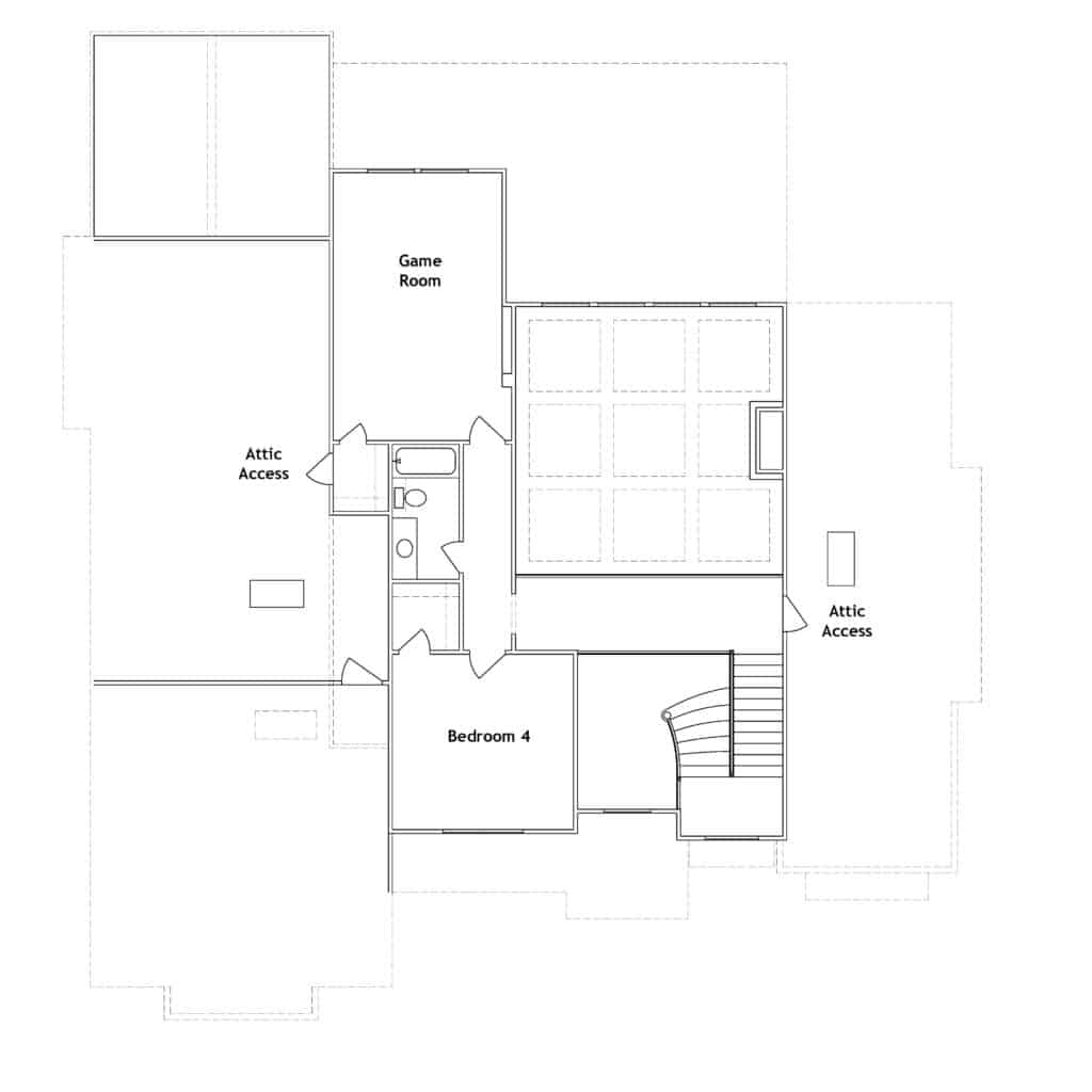 BAM Builders - 2nd Floor Plan
